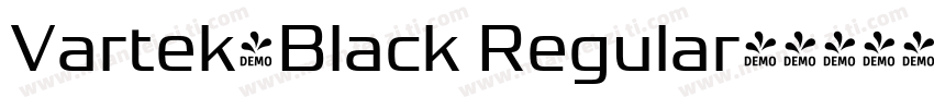 Vartek-Black Regular字体转换